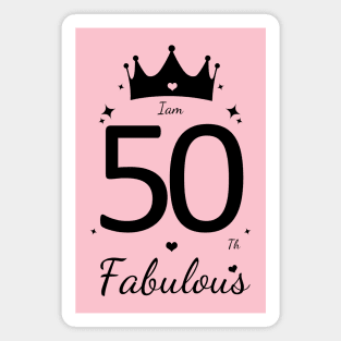 50th birthday Magnet